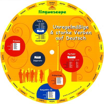 German Irregular Verb Wheel (2 ed)