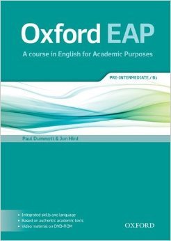 Oxford EAP Pre-intermediate/B1 Students Book & CD-rom Pack