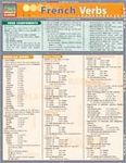 French Verbs laminated guide