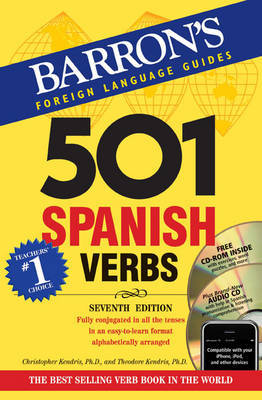 501 Spanish Verbs + CDROM+AUDIO CD PACK : 7E 