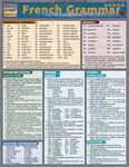 French Grammar laminated guide